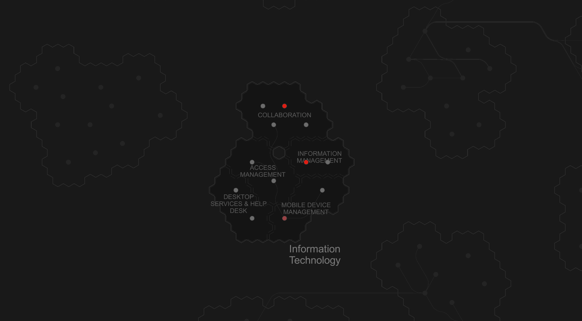 Metamap interface showing greyed out areas of the map not included in tag limits